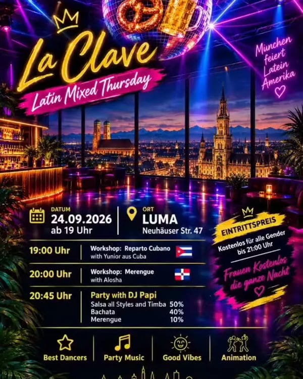 La Clave – Latin Mixed Thursday