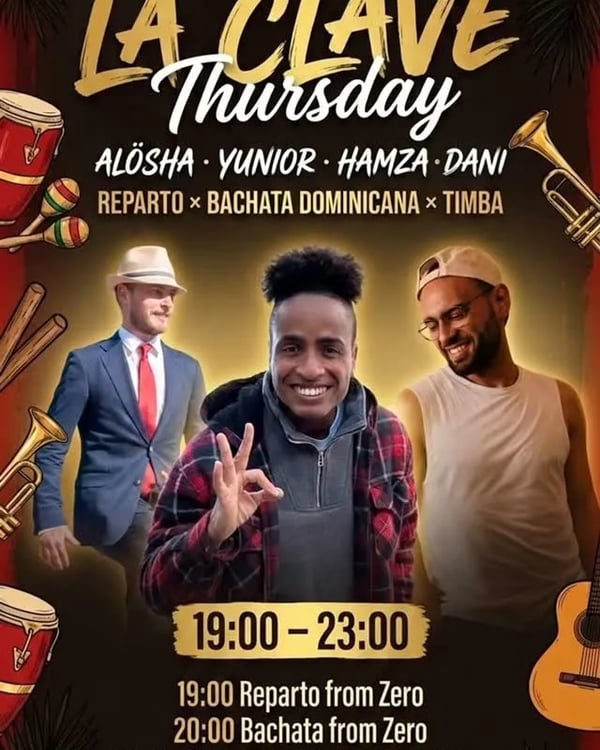La Clave Thursday - Event poster