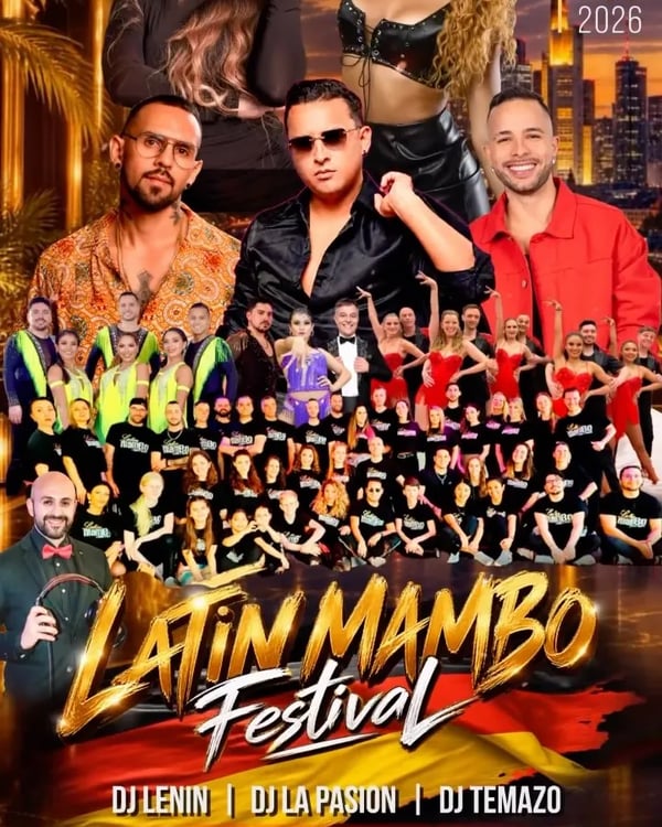 Latin Mambo Festival Frankfurt - Poster del evento