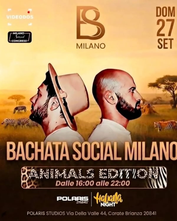 Bachata Social Milano – Animal Edition