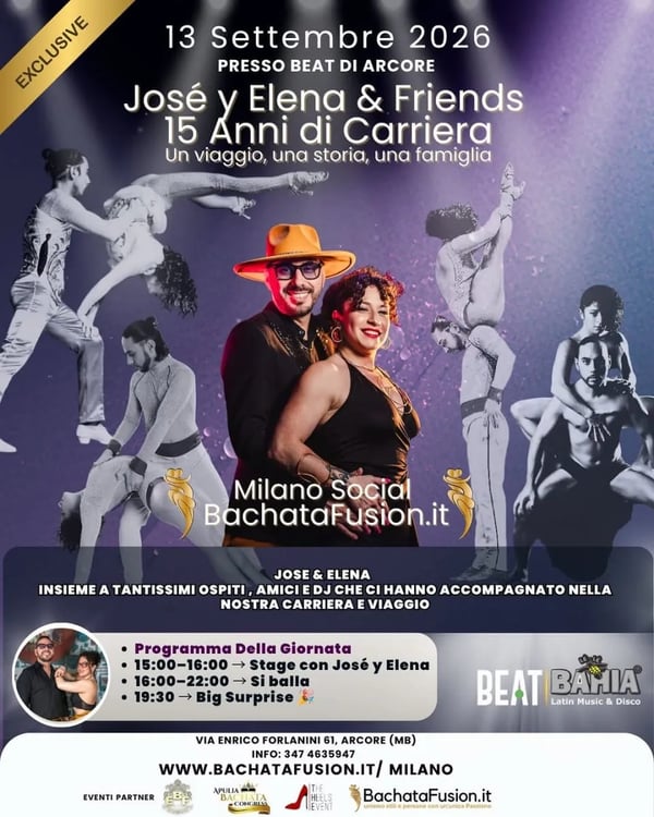 José y Elena & Friends - 15 Anni di Carriera