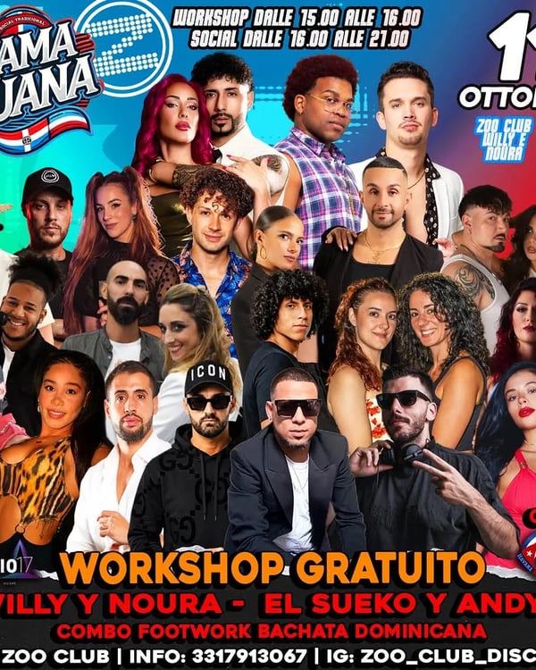 Mamajuana Social Time - Poster del evento