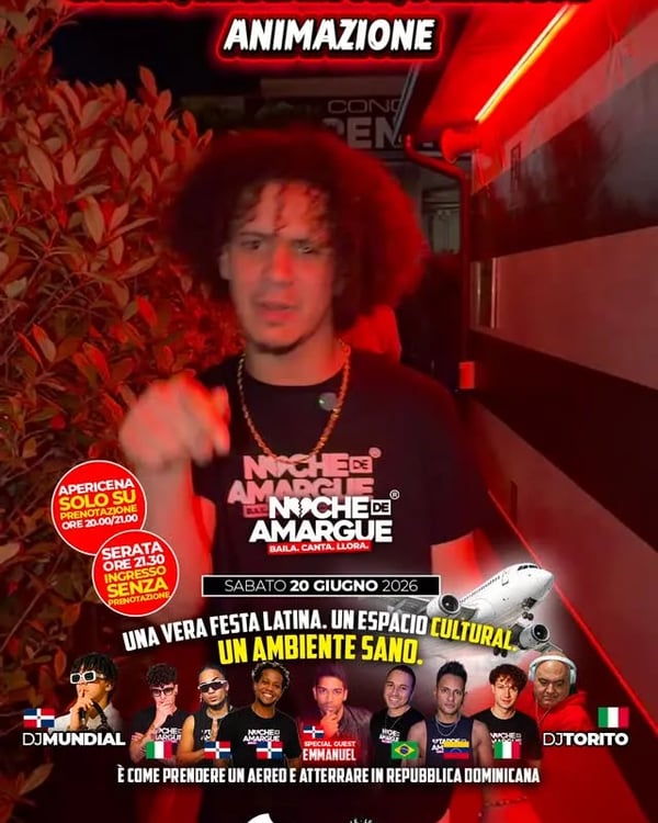 Noche de Amargue - Event poster