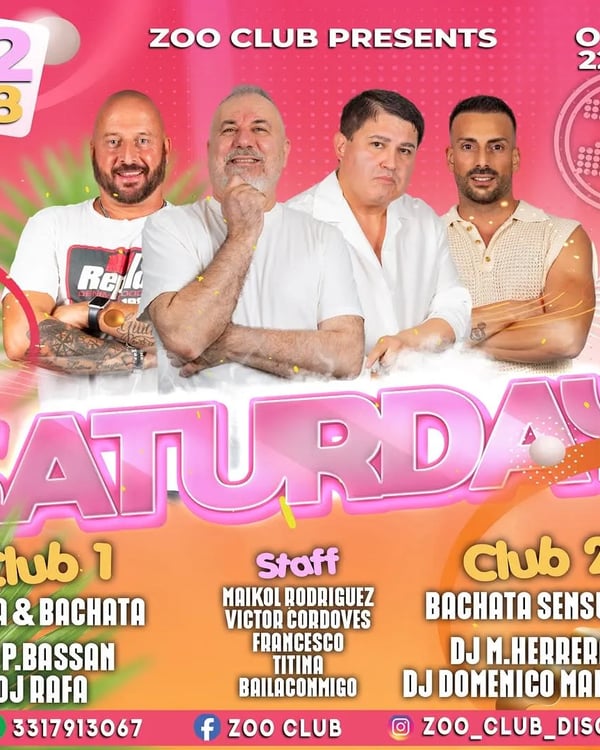 Saturday - Poster del evento