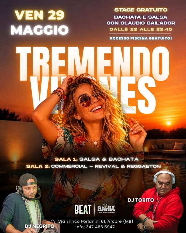 Tremendo Viernes - Poster del evento