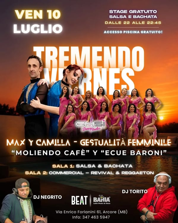 Tremendo Viernes - Poster del evento