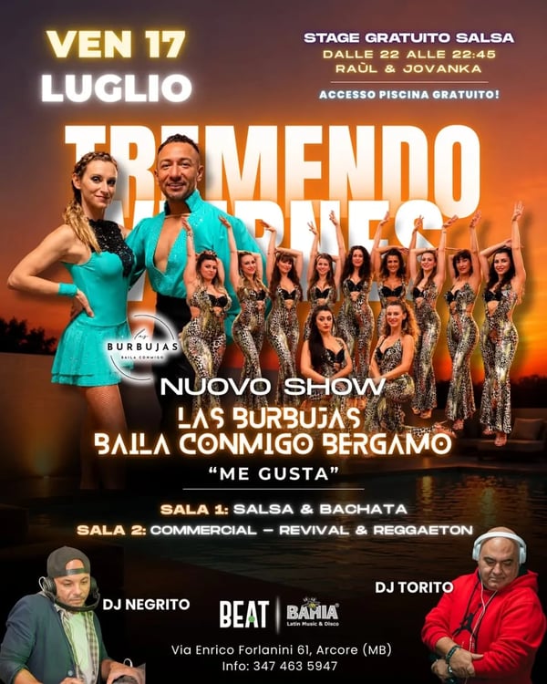 Tremendo Viernes - Poster del evento