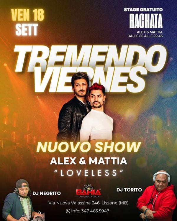 Tremendo viernes – Loveless - Poster del evento