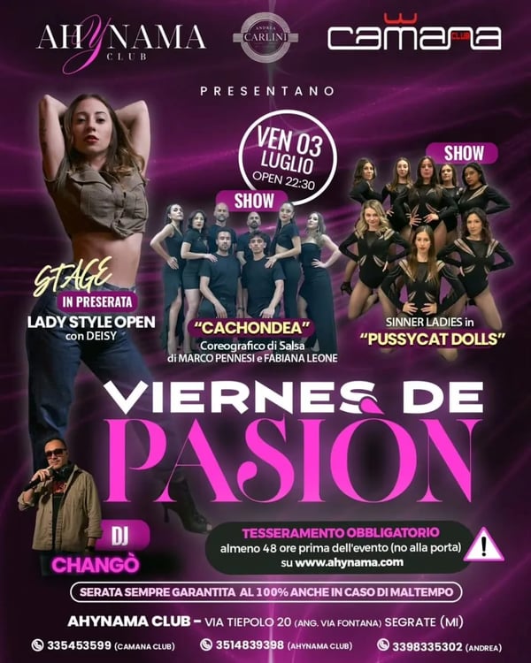 VIERNES DE PASION - Event poster