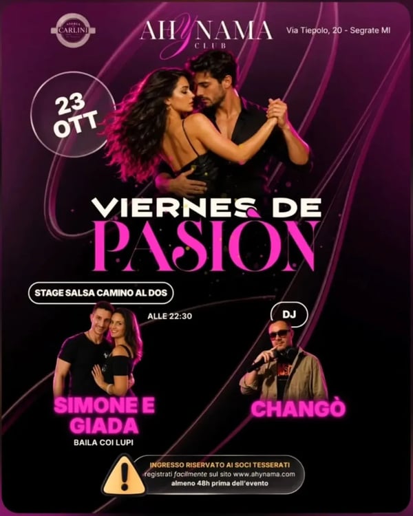 Viernes de pasión - Event poster