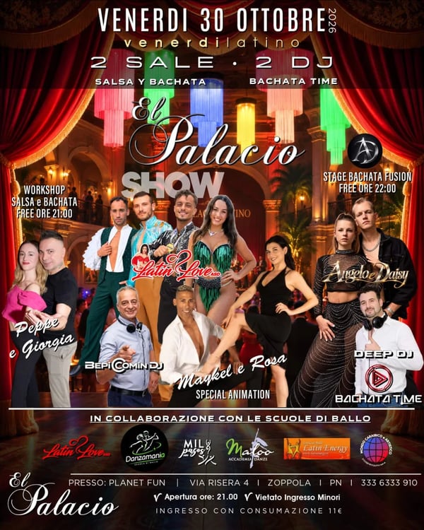 El Palacio Show - Poster del evento