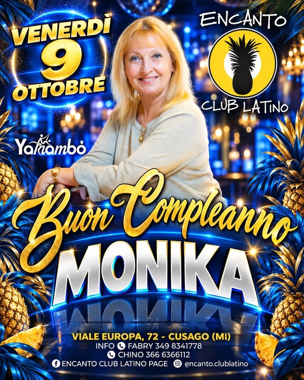 Buon compleanno Monika - Poster del evento