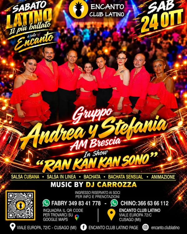 Sabato latino - Poster del evento