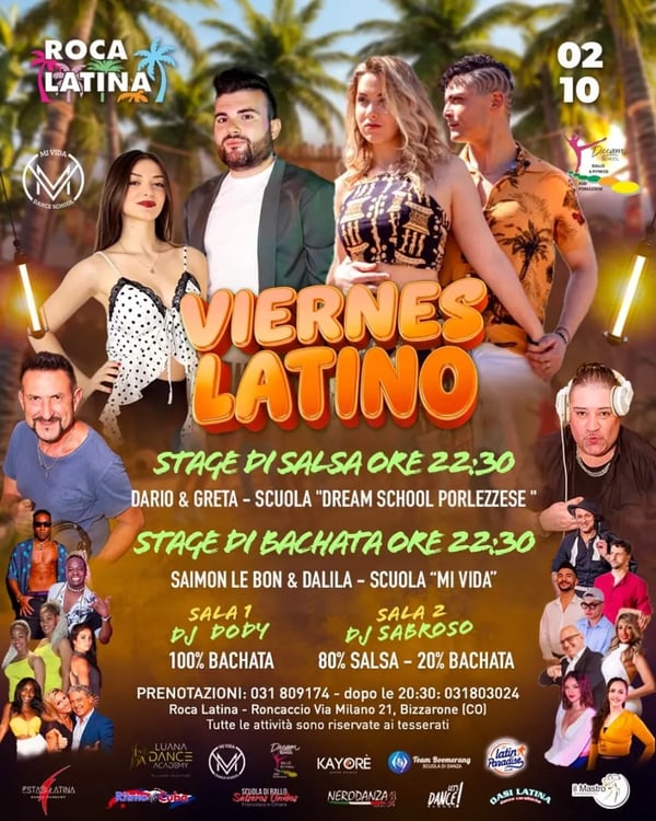 Viernes Latino - Poster del evento
