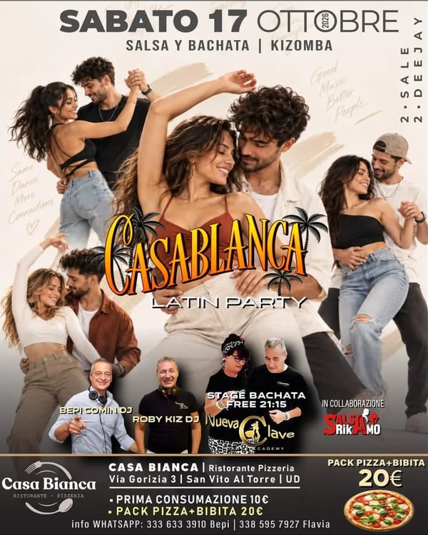 Casablanca Latin Party