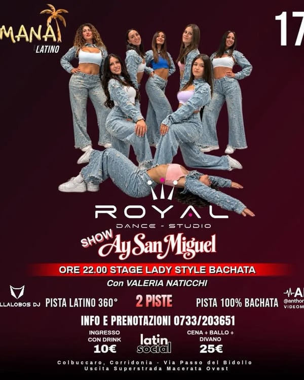 Samana Latino – Lady Style Bachata - Event poster