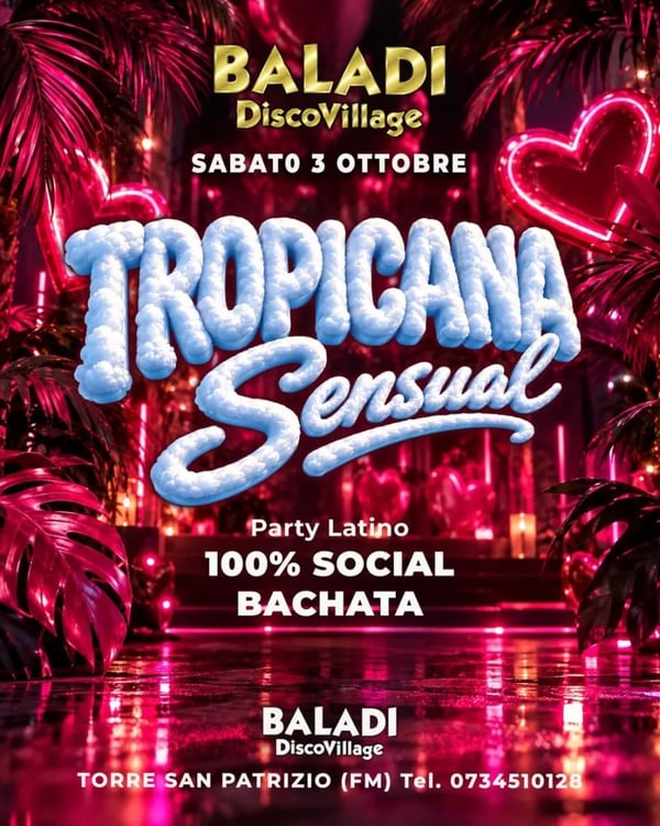 Tropicala Sensual - Poster del evento