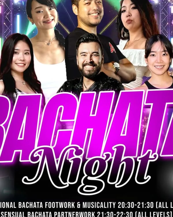 Bachata Night - Event poster