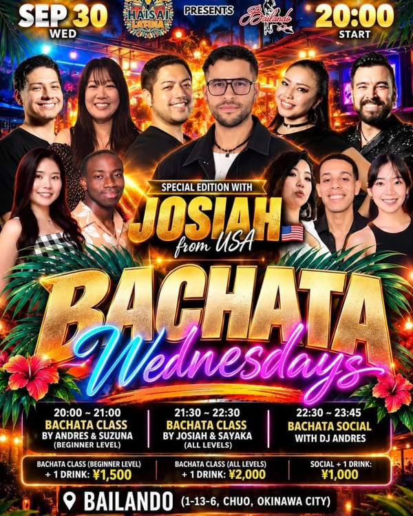 Bachata Wednesdays Special Edition - Poster del evento