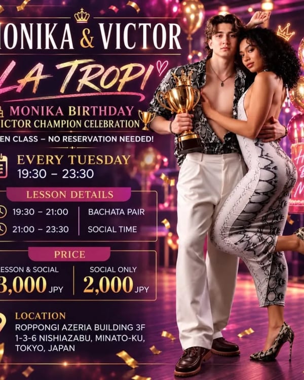 Monika & Victor La Tropi — Monika Birthday & Victor Champion Celebration