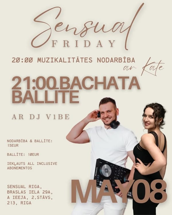 Sensual Friday Bachata Ballīte