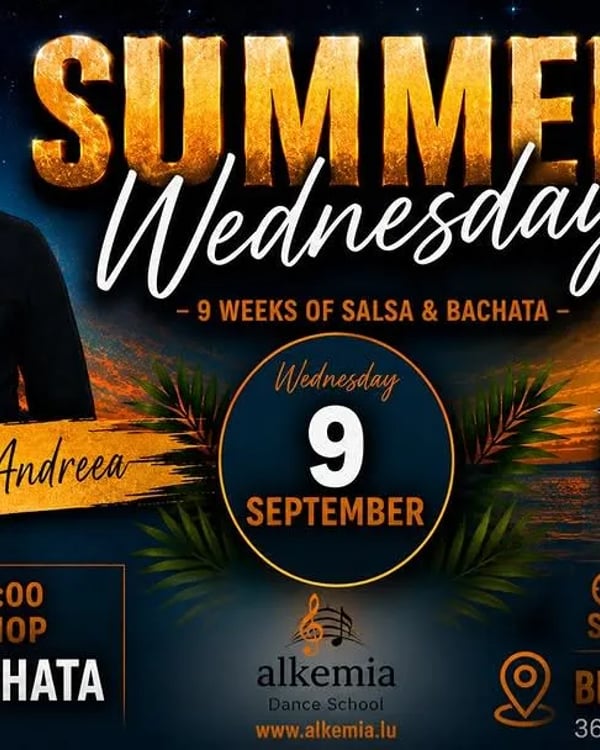 Summer Wednesdays – Salsa & Bachata