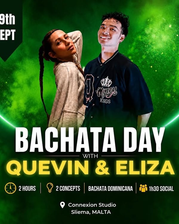 Bachata Day with Quevin & Eliza