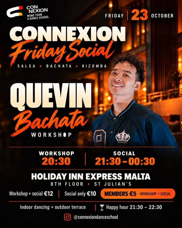 Connexion Friday Social - Poster del evento