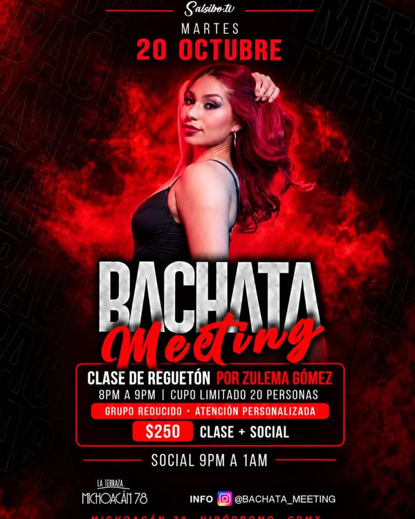Bachata Meeting - Poster del evento