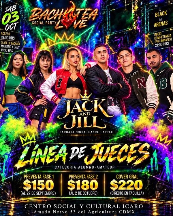Bachatea Love - Poster del evento