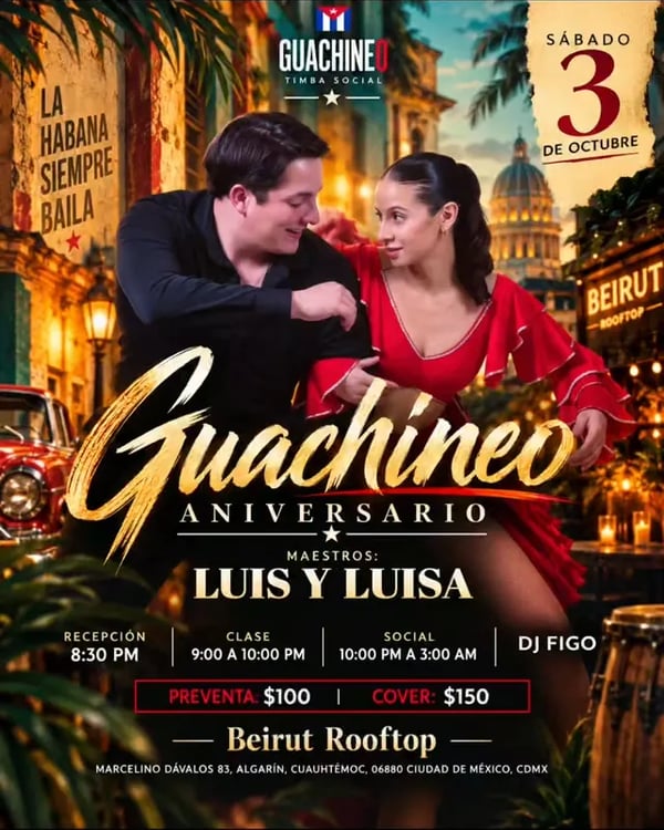 Guachineo - Poster del evento