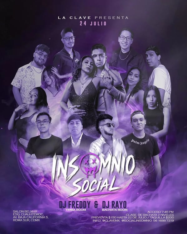 Insomnio Social - Poster del evento