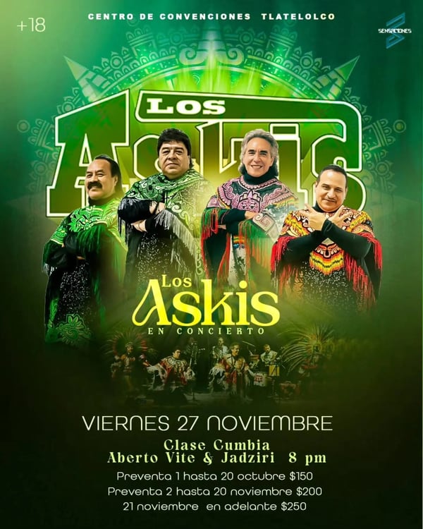 Los Askis en concierto - Event poster