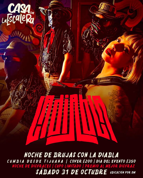 Noche de brujas con La Diabla