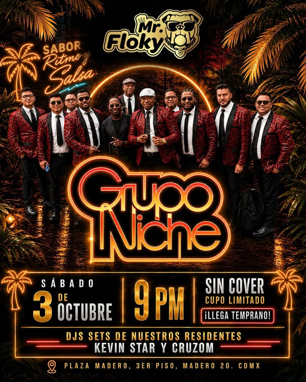 Sabor ritmo y salsa