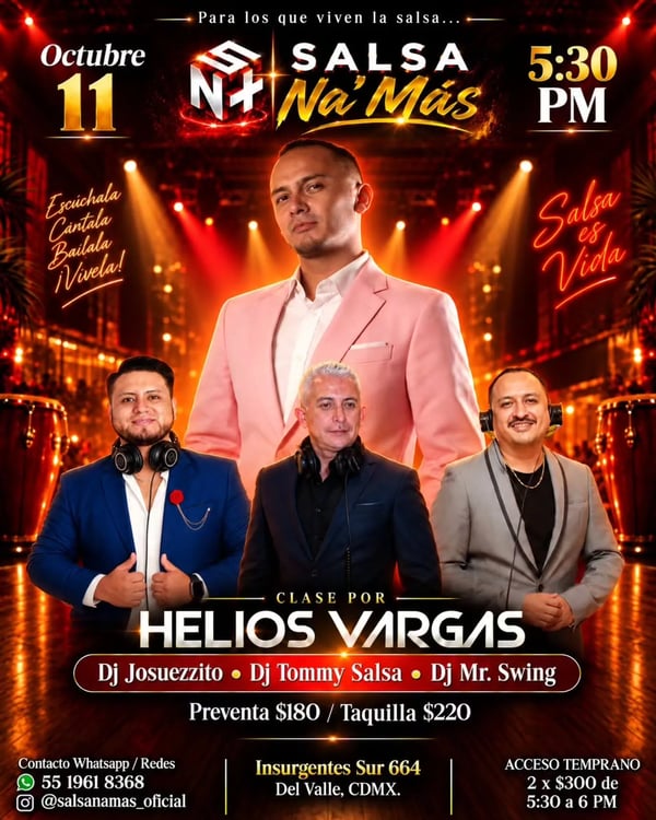Salsa Na’Más | Segunda edición - Poster del evento