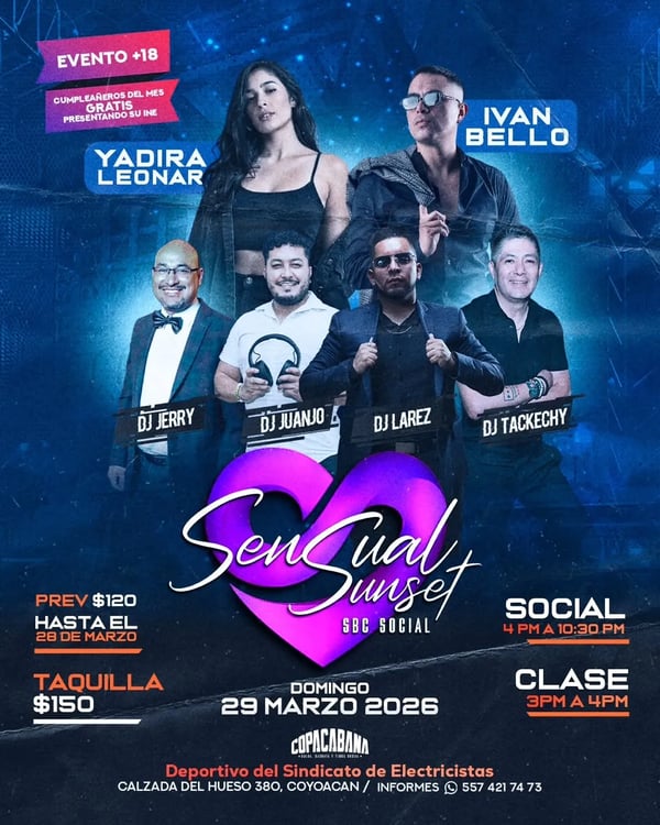 Sensual Sunset SBC Social