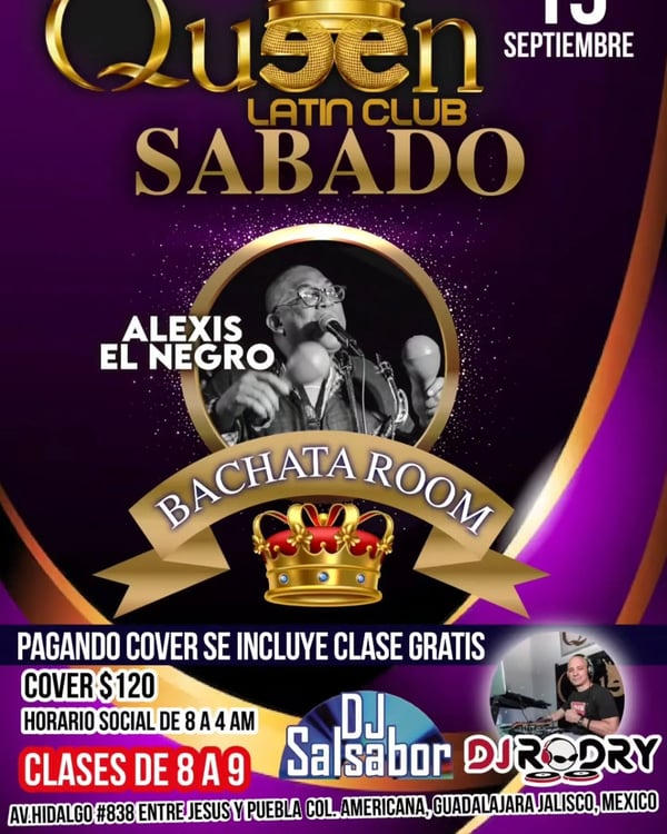 Bachata Room - Poster del evento