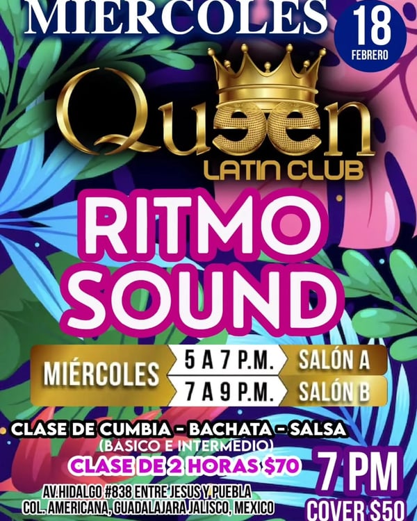 RITMO SOUND - Poster del evento