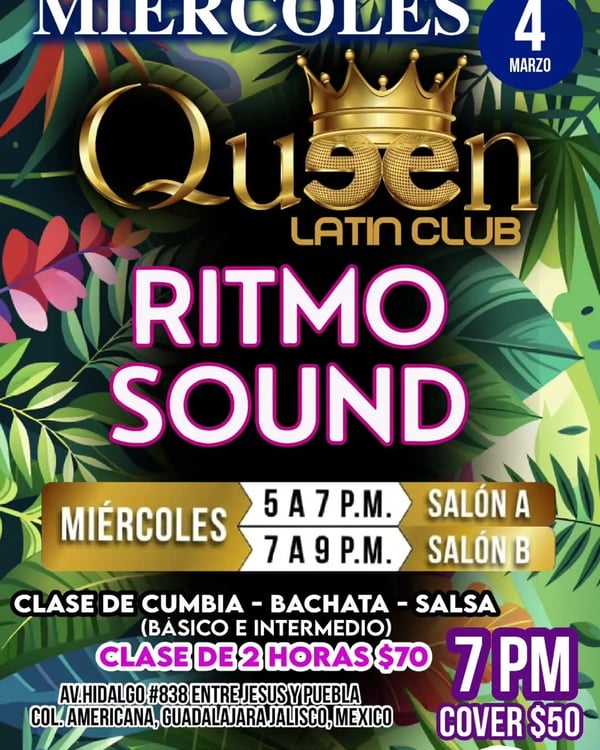 Ritmo Sound - Poster del evento