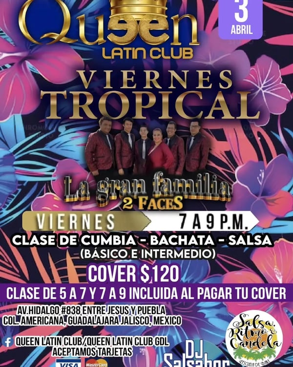 Viernes Tropical - Poster del evento