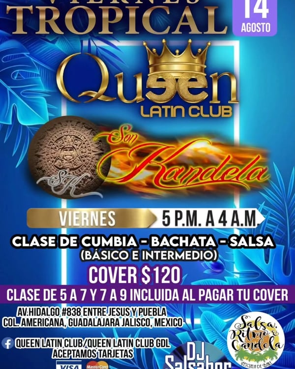 Viernes Tropical - Event poster