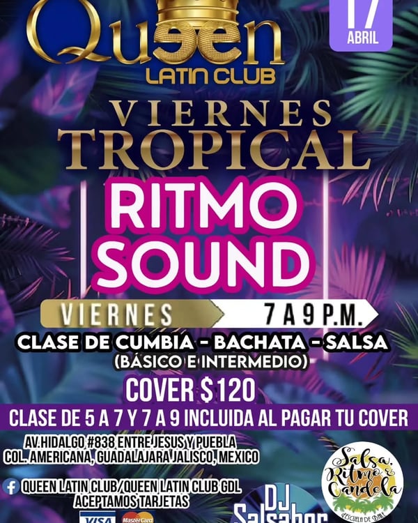 Viernes Tropical con Ritmo Sound - Poster del evento