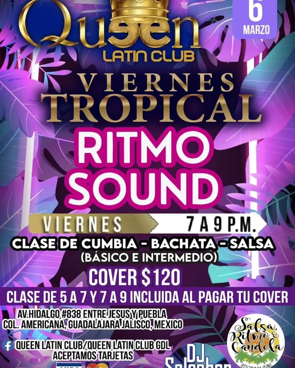 Viernes Tropical Ritmo Sound - Poster del evento