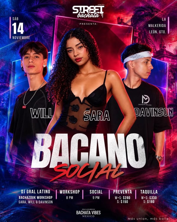 Bachano Social - Poster del evento