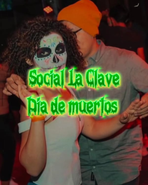 Social La Clave Día de muertos - Poster del evento
