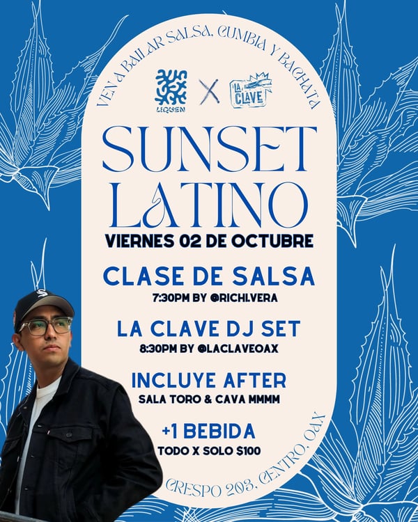 Sunset Latino - Event poster