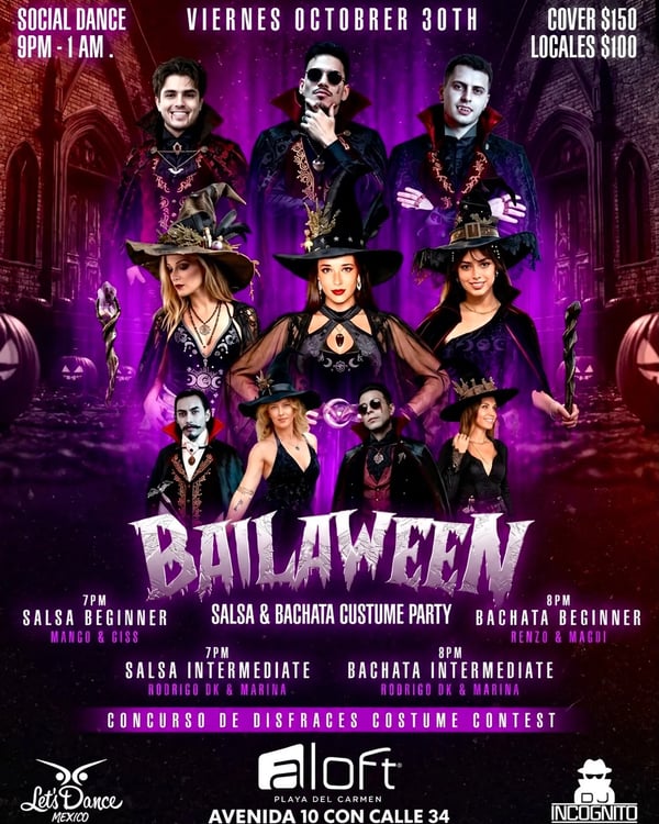 Bailaween - Poster del evento