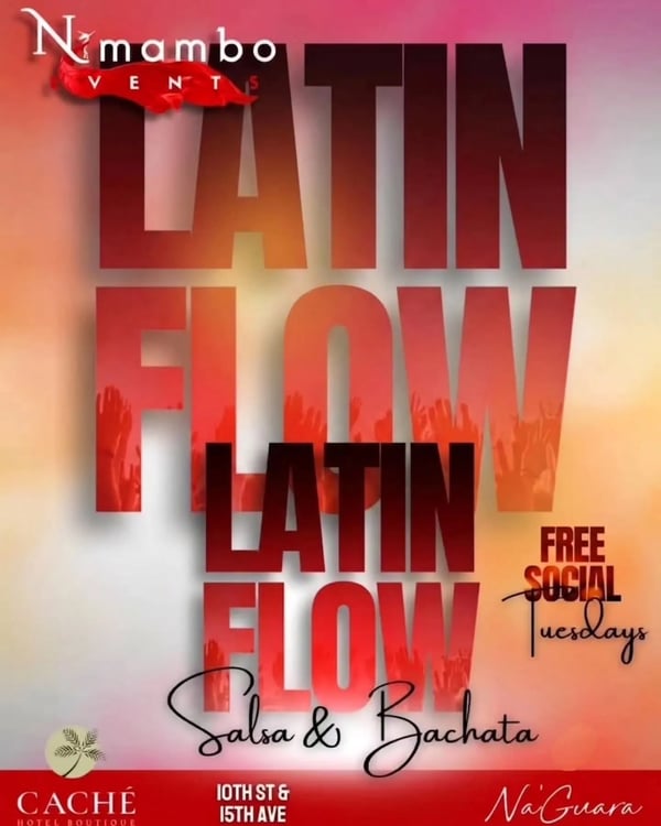 Latin Flow - Poster del evento
