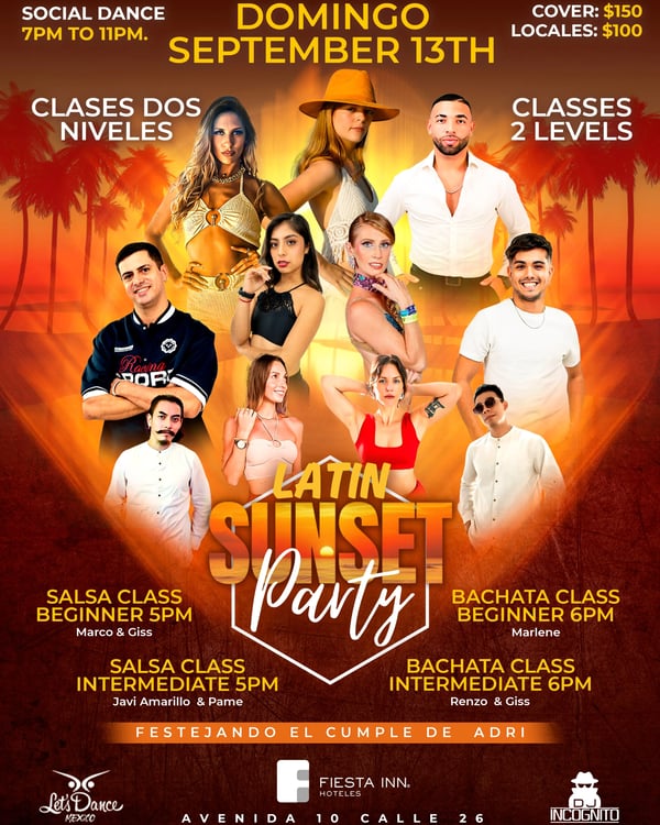 LATIN SUNSET PARTY
